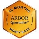 Arbor 12-Month Money Back Guarantee+